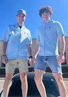 Levelwear St Louis Cardinals Light Blue SCOREBOARD RECRUIT Short Sleeve Hoods