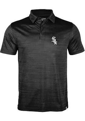 Levelwear Chicago White Sox Mens Black Sway Short Sleeve Polo