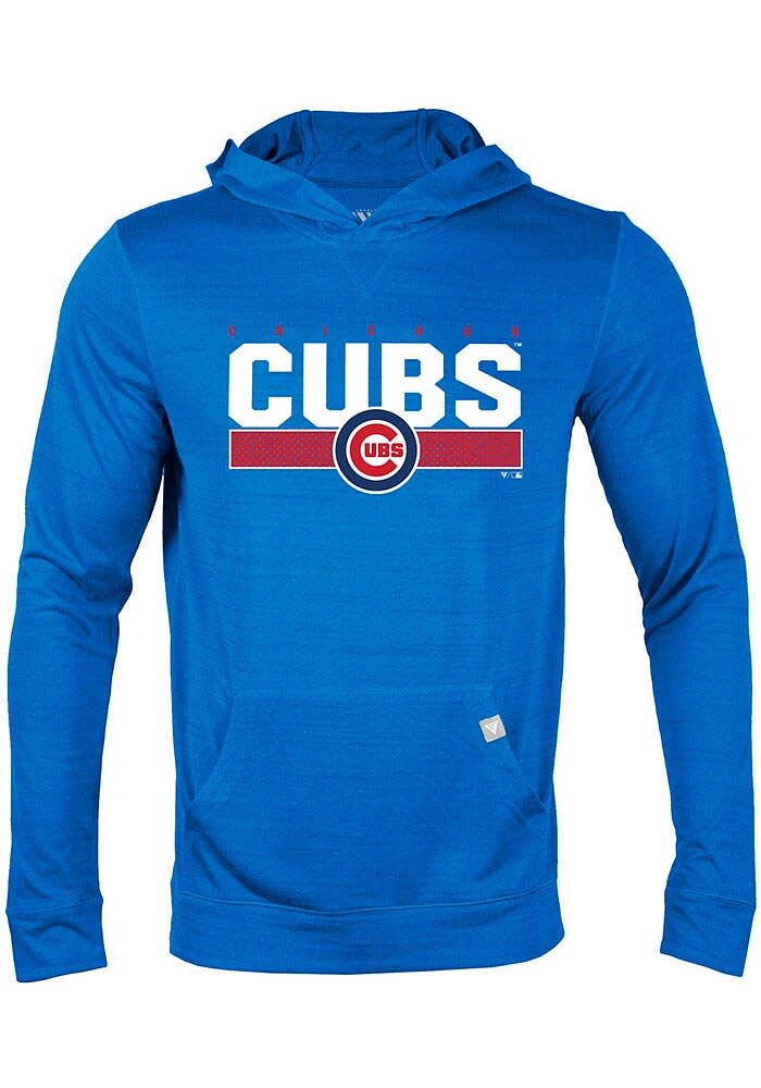 Levelwear Chicago Cubs Mens Blue Anchor Hood