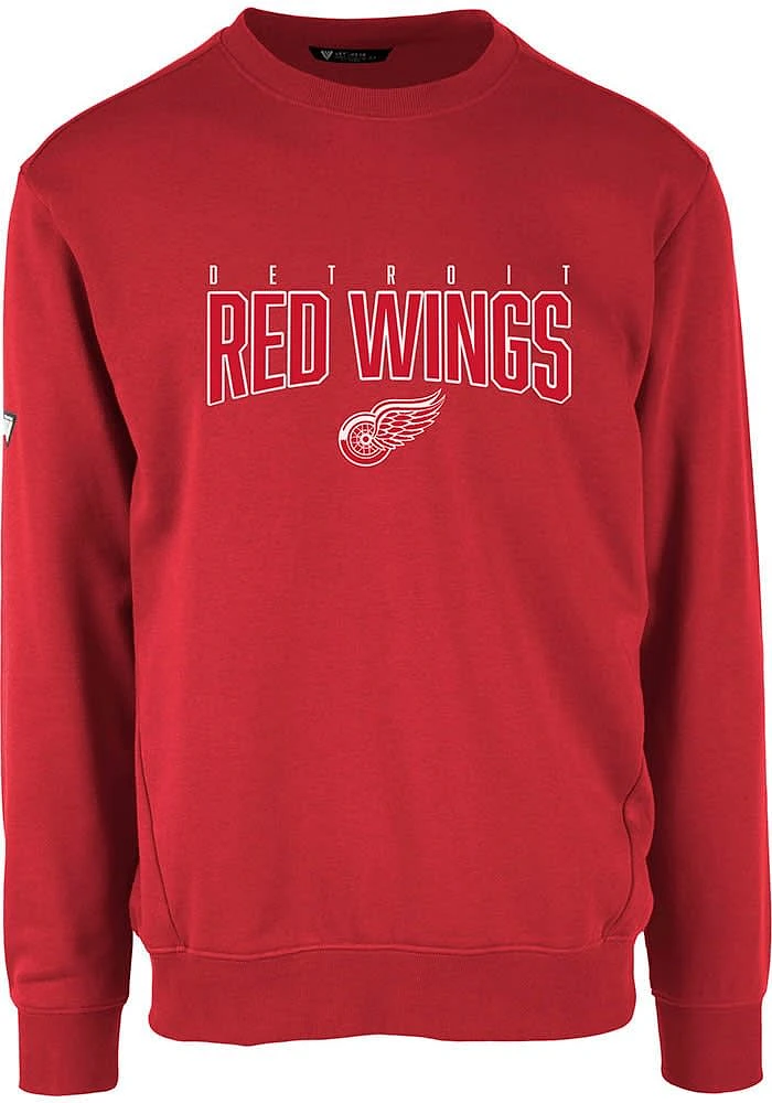 Levelwear Detroit Red Wings Mens Zane Veteran Long Sleeve Sweatshirt