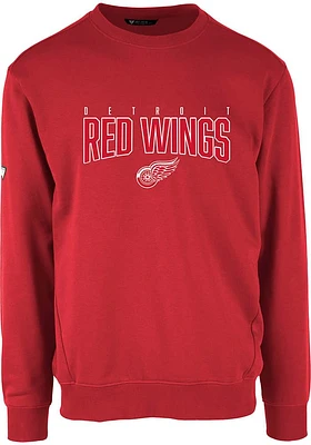 Levelwear Detroit Red Wings Mens Zane Veteran Long Sleeve Sweatshirt