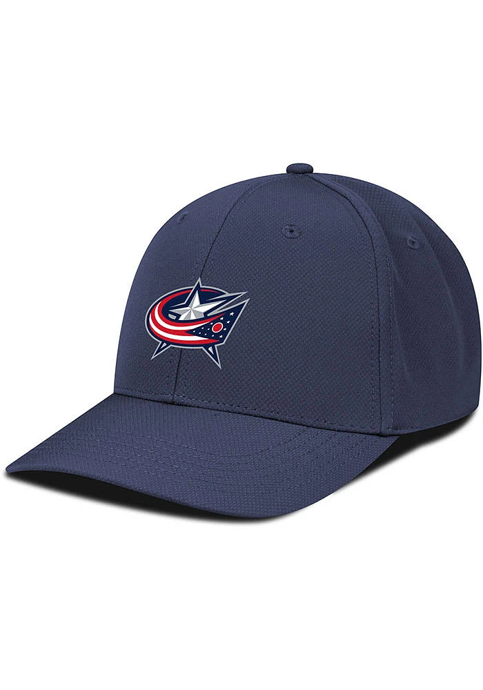 Levelwear Columbus Blue Jackets Mens Navy Rise Structured Flex Hat