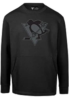 Levelwear Pittsburgh Penguins Mens Black Alliance Long Sleeve Crew Sweatshirt