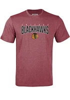 Levelwear Chicago Blackhawks Red Trigger Veteran Short Sleeve T Shirt