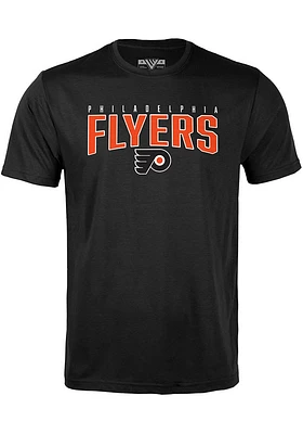 Levelwear Philadelphia Flyers Black Trigger Veteran Short Sleeve T Shirt