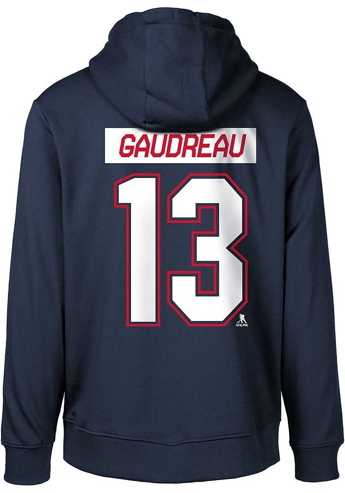 Johnny Gaudreau Columbus Blue Jackets Mens Podium NHL Player Hood