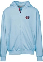 Levelwear Columbus Blue Jackets Mens Light Uphill Long Sleeve Full Zip Jacket