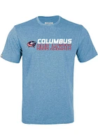 Levelwear Columbus Blue Jackets Light Richmond Short Sleeve T Shirt