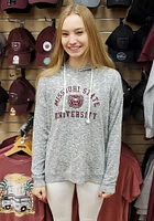 Missouri State Bears Womens Grey Cozy Hooded Sweatshirt