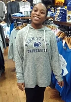Penn State Nittany Lions Womens Grey Cozy Hooded Sweatshirt