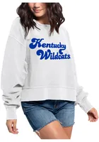 Kentucky Wildcats Womens Corded Boxy Crew Sweatshirt