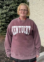 Kentucky Womens Maroon Campus Crew Sweatshirt
