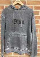 Ohio Womens Charcoal Everybody Hoodie Hooded Sweatshirt