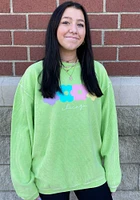 Chicago Womens Corded Crew Sweatshirt