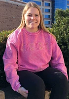 Cincinnati Womens Pink Corded Crew Sweatshirt