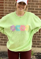Philadelphia Womens Corded Crew Sweatshirt