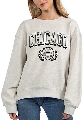 Chicago Womens Grey X Crew Sweatshirt