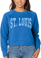 St Louis Womens Blue X Crew Sweatshirt
