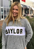 Baylor Bears Womens Grey Cozy Style Qtr Zip