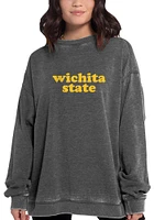 Wichita State Shockers Womens Charcoal Campus Crew Sweatshirt