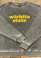 Wichita State Shockers Womens Charcoal Campus Crew Sweatshirt