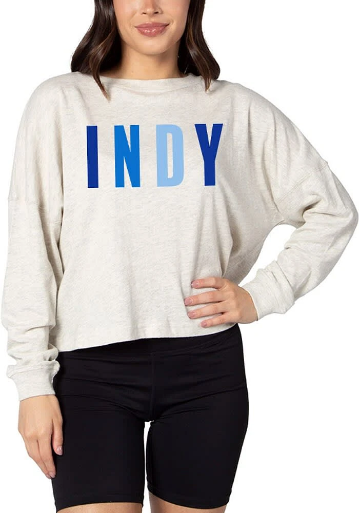 Indianapolis Womens Grey X LS Tee