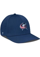 Levelwear Columbus Blue Jackets Mens Navy Zeta Structured Flex Hat