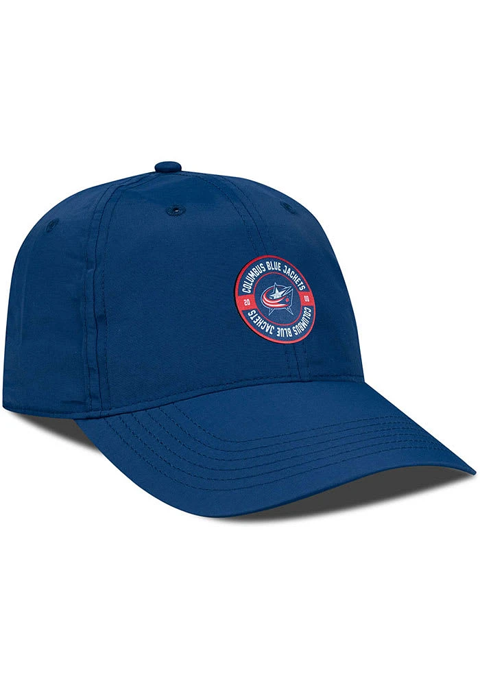 Levelwear Columbus Blue Jackets Crest Unstructured Adjustable Hat