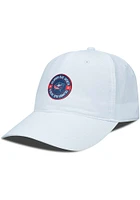 Levelwear Columbus Blue Jackets Crest Poly Accuracy Adjustable Hat - White