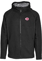 Levelwear Cincinnati Reds Mens Black Durham Medium Weight Jacket