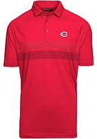 Levelwear Cincinnati Reds Mens Red Mason Short Sleeve Polo