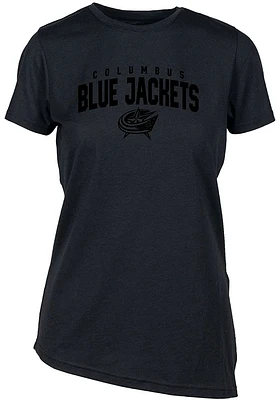 Levelwear Columbus Blue Jackets Womens Birch Short Sleeve T-Shirt