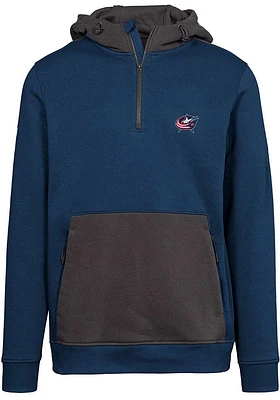 Levelwear Columbus Blue Jackets Mens Navy Chicane Long Sleeve Hoodie