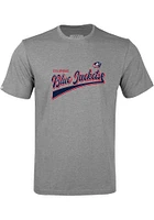 Levelwear Columbus Blue Jackets Youth Grey Richmond Jr Short Sleeve T-Shirt