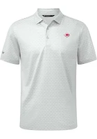 Levelwear Cincinnati Reds Mens White System Short Sleeve Polo