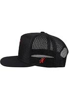 Hooey Texas Tech Red Raiders Black 5-Panel Logo Trucker Mens Snapback Hat