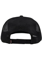 Hooey Texas Tech Red Raiders Black 5-Panel Logo Trucker Mens Snapback Hat