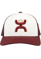 Hooey Texas State Bobcats 2T Hooey Man Trucker Adjustable Hat - White