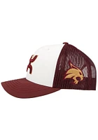 Hooey Texas State Bobcats 2T Hooey Man Trucker Adjustable Hat - White