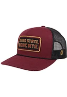 Hooey Texas State Bobcats Maroon 5-Panel Plate Mens Snapback Hat