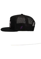 Hooey Tarleton State Texans 5-Panel Plate Adjustable Hat - Black