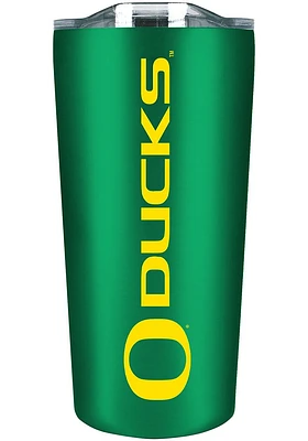 Green Oregon Ducks 18oz Soft Touch Stainless Tumbler