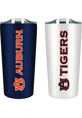 Auburn Tigers Set of 2 18oz Soft Touch Stainless Tumbler - Navy Blue