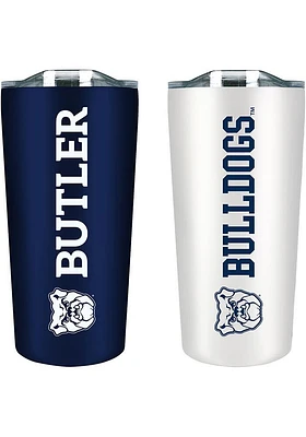 Butler Bulldogs Set of 2 18oz Soft Touch Stainless Tumbler - Blue