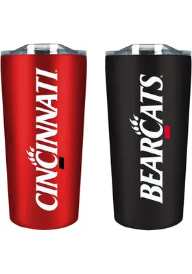 Cincinnati Bearcats Set of 2 18oz Soft Touch Stainless Tumbler