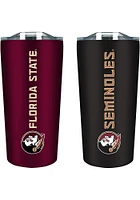 Florida State Seminoles Set of 2 18oz Soft Touch Stainless Tumbler - Burgundy