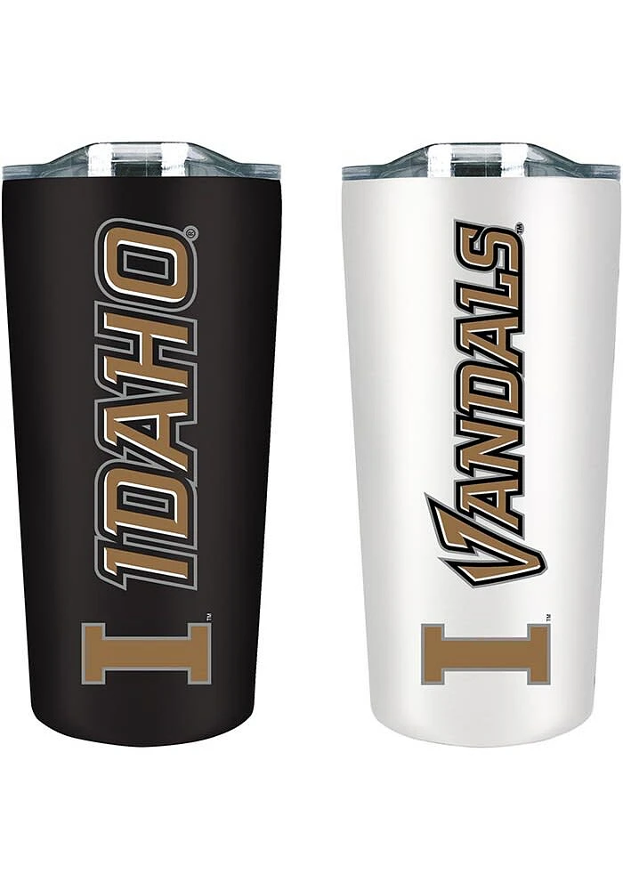 Idaho Vandals Set of 2 18oz Soft Touch Stainless Tumbler - Black