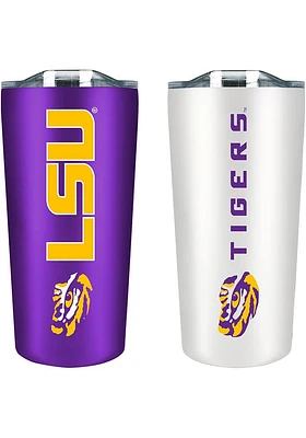 LSU Tigers Set of 2 18oz Soft Touch Stainless Tumbler