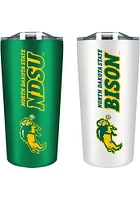 North Dakota State Bison Set of 2 18oz Soft Touch Stainless Tumbler - Green