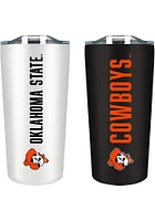Oklahoma State Cowboys Set of 2 18oz Soft Touch Stainless Tumbler - Black